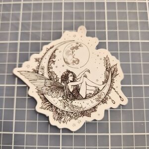 10/$10 Sticker Celestial Moon